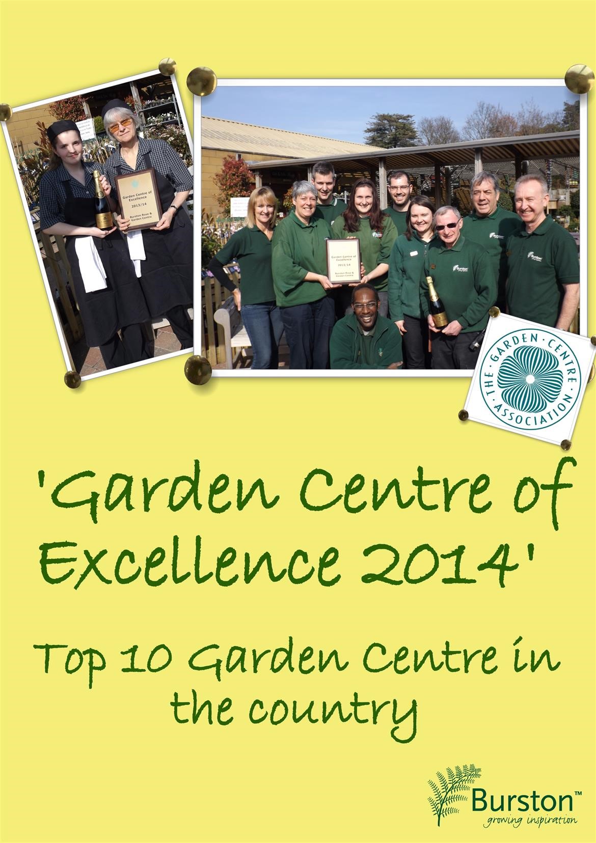 Garden Centre of Excellence 2014 - Burston Garden Centre