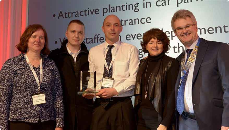 Burston Garden Centre at the Garden Centre Association's (GCA) Annual Awards