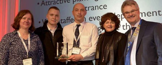 Burston Garden Centre at the Garden Centre Association's (GCA) Annual Awards