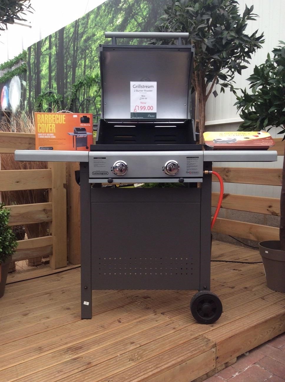 Grillstream 4 burner roaster BBQ at Burston Garden Centre