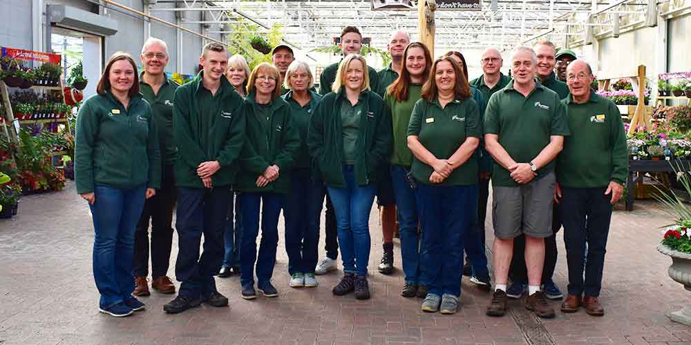 Burston Garden Centre - Team Photo 2017