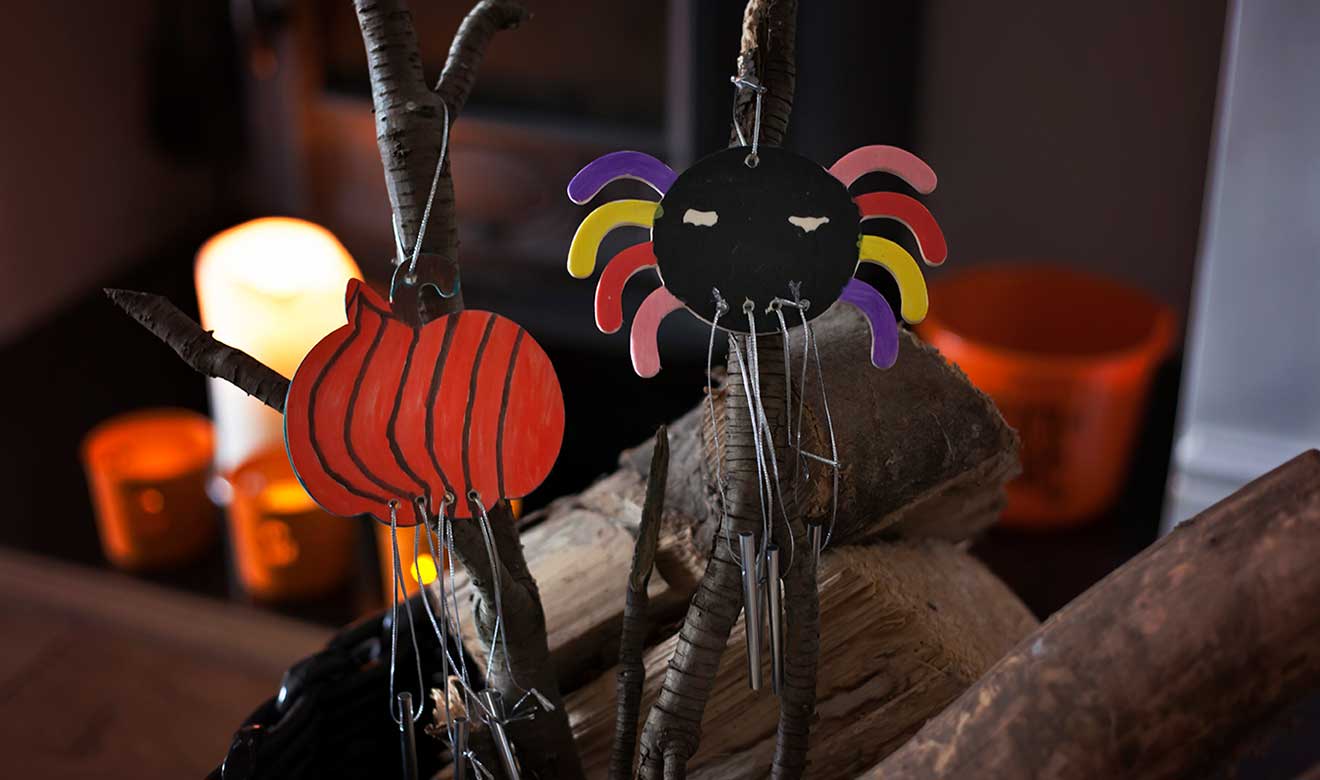 Decorate Spooky Windchime