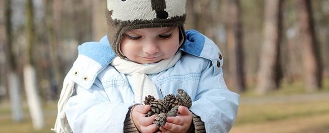 Kid’s Corner – Make your own pinecone bird feeder