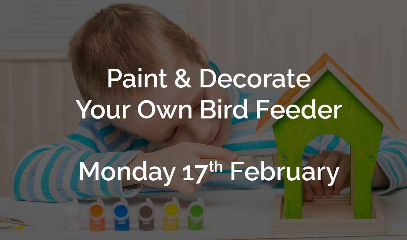 Paint a bird feeder at Burston