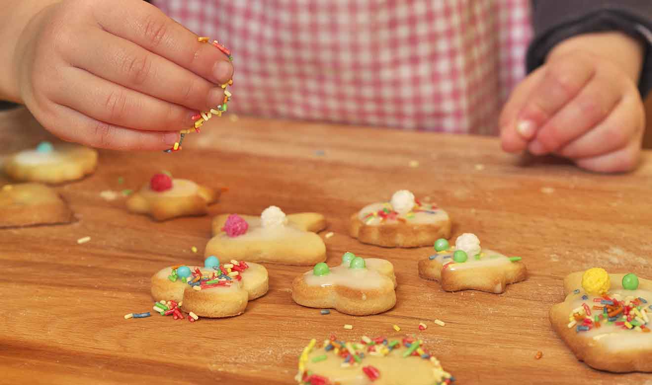 Decorate biscuits at Burston