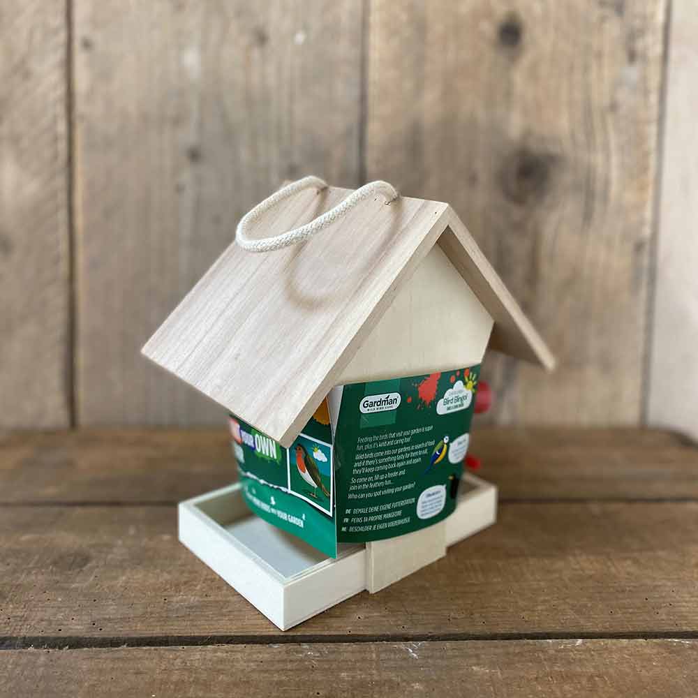 Paint a bird feeder with Burston Garden Centre