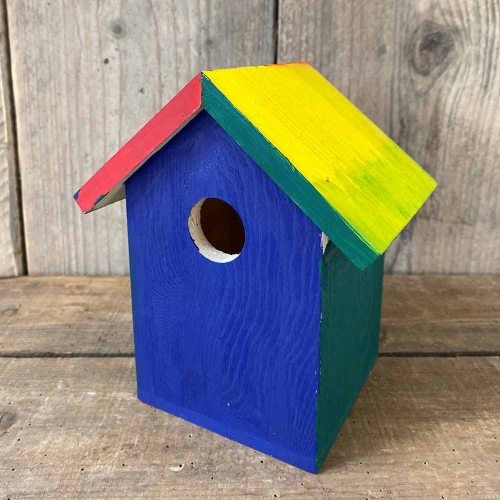 Paint a bird feeder with Burston Garden Centre