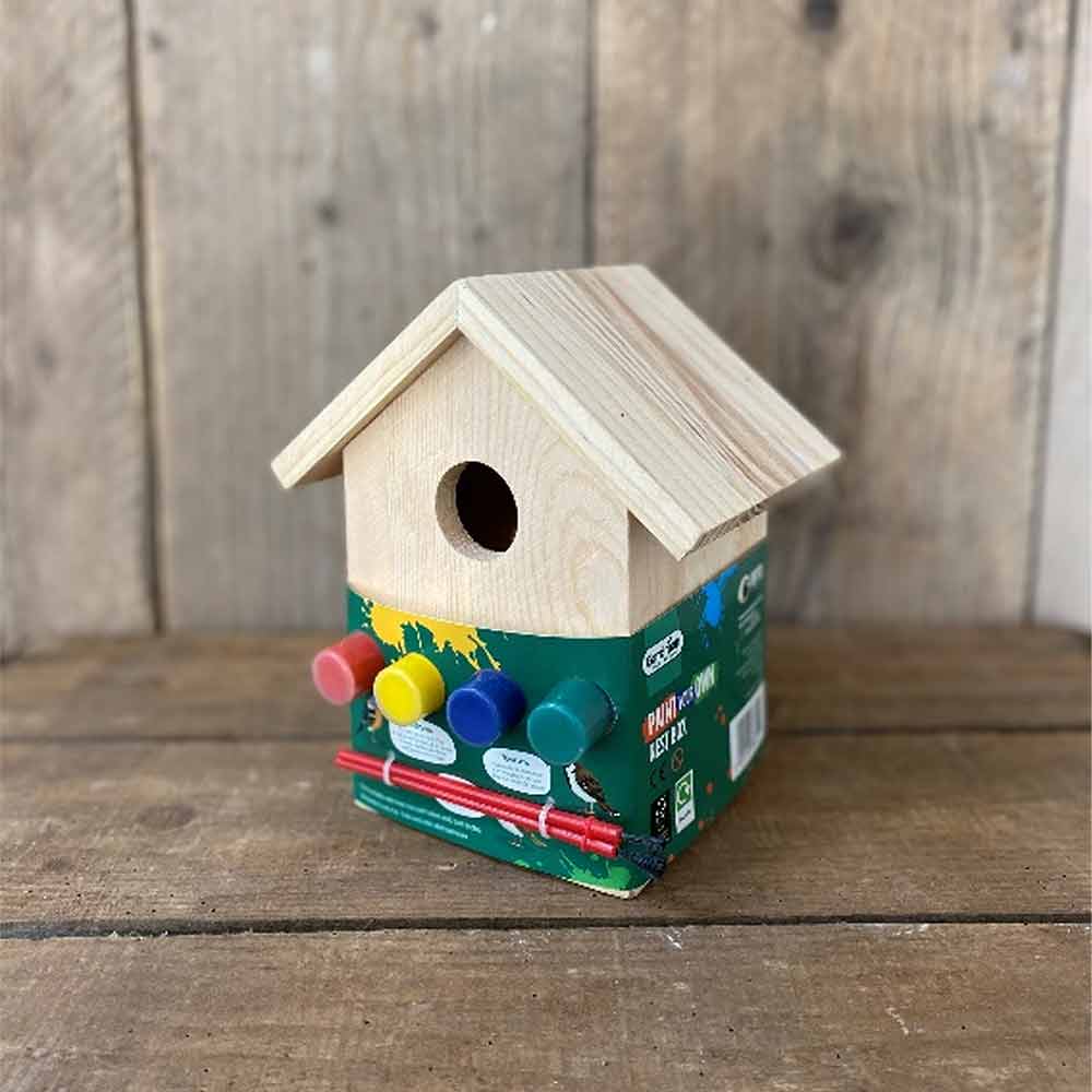 Paint a bird feeder with Burston Garden Centre