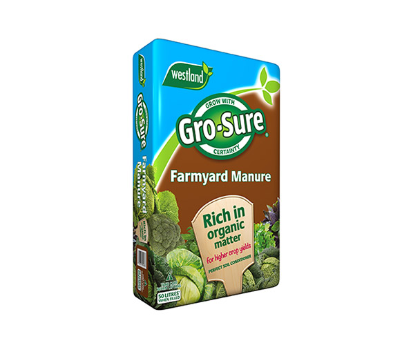 Grow Sure Farmyard Manure: £5.99 or 2 for £10 Grow Sure Farmyard Manure: £5.99 or 2 for £10