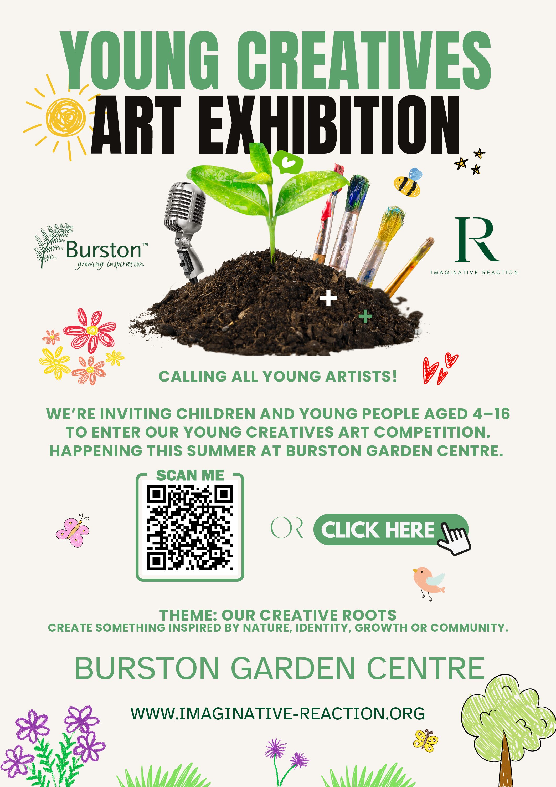 YOUNG CREATIVES ART EXHIBITION MAILOUT Young Creatives Art Exhibition, Sunday August 3rd 2025